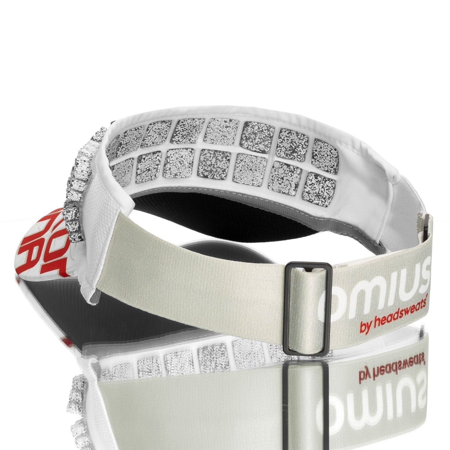 OMIUS by Headsweats Kona White Visor + Cubes Bundle