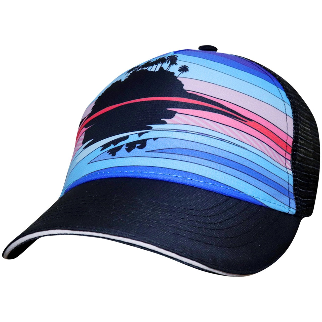 Island Life 5 Panel Trucker Hat
