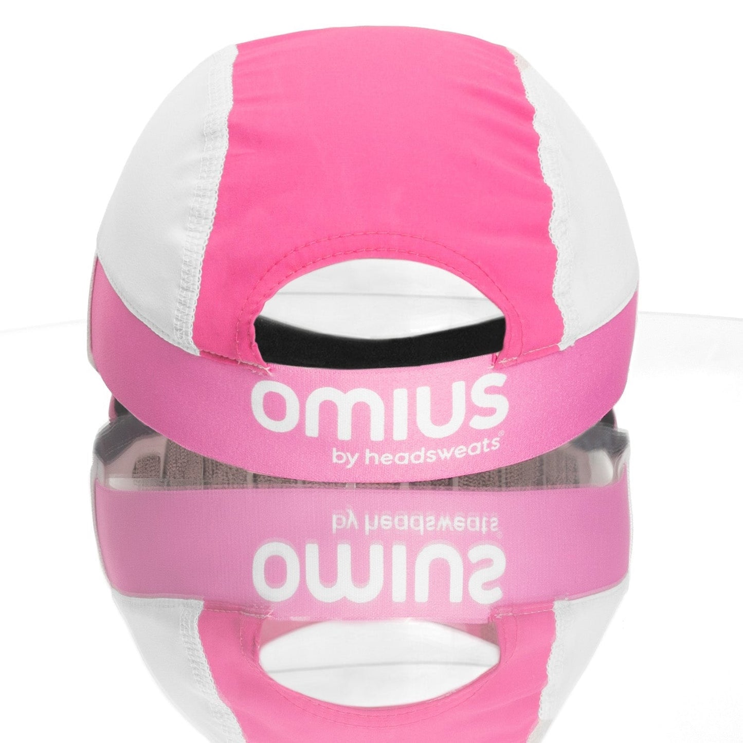 OMIUS by Headsweats Pink Running Hat + Cubes Bundle