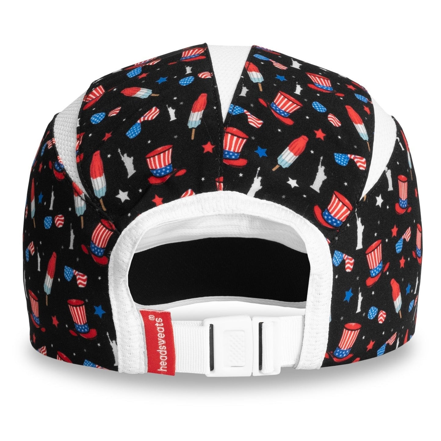 Patriotic USA Black Running Hat