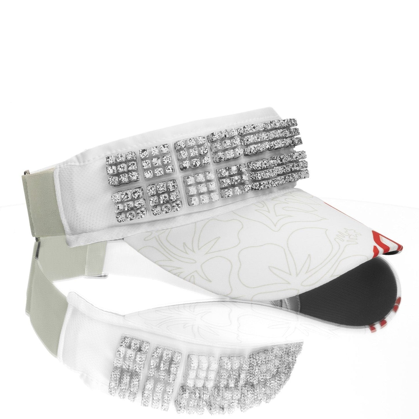 OMIUS by Headsweats Kona White Visor + Cubes Bundle