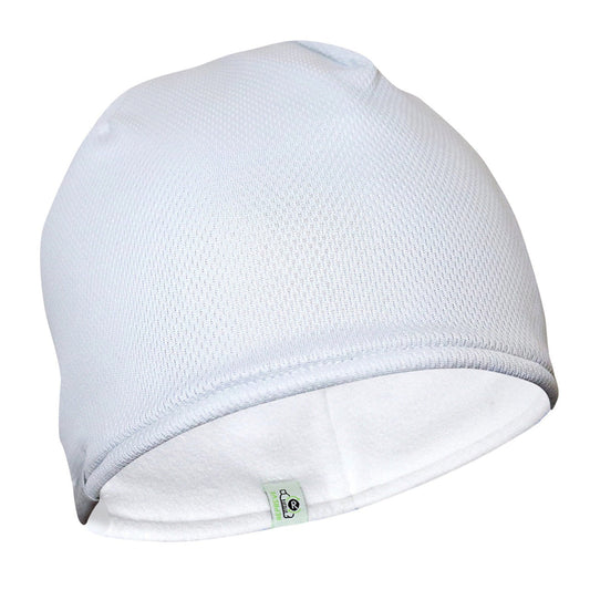 White & White ECO Multisport Reversible Fleece Beanie