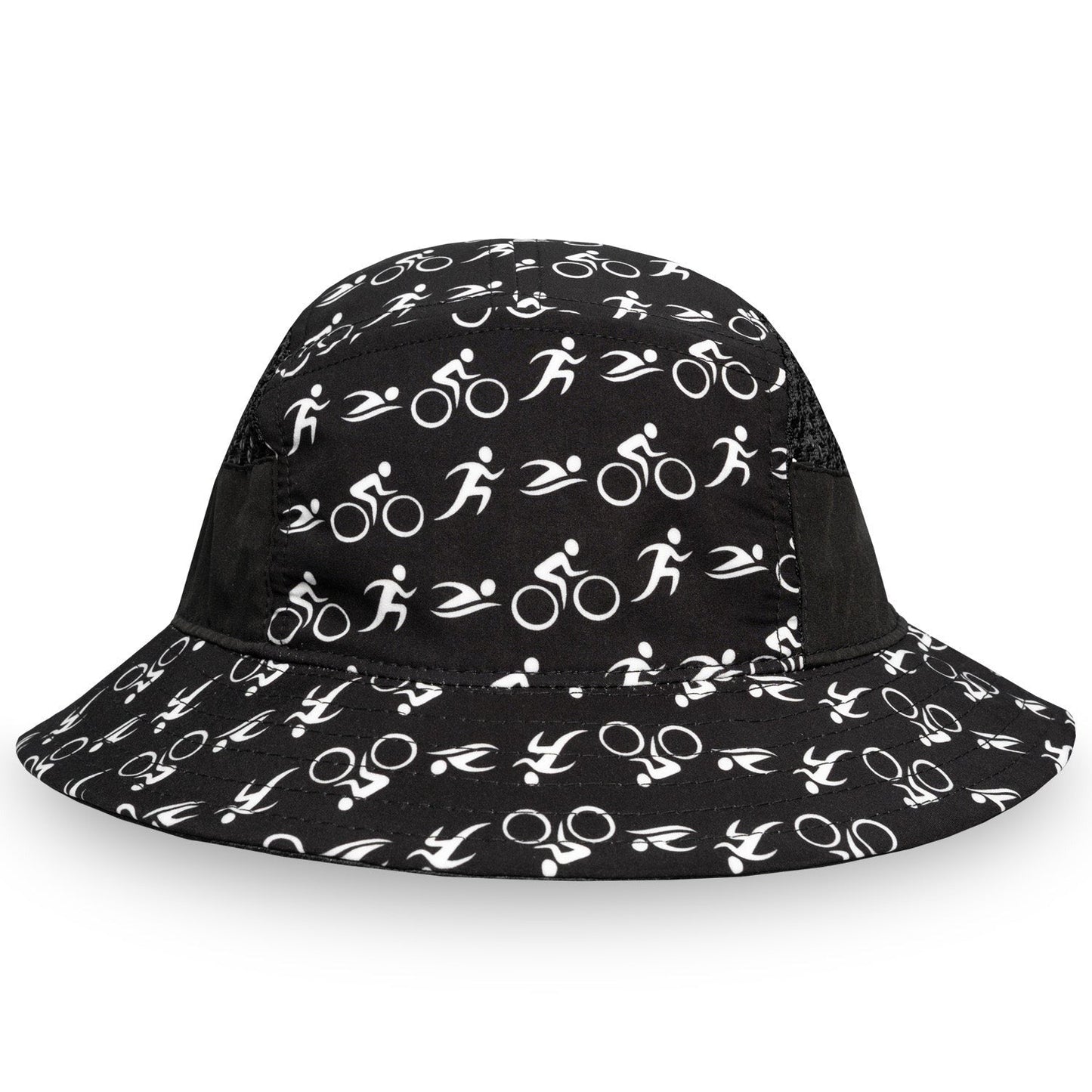 Black Triathlon Performance Bucket Hat