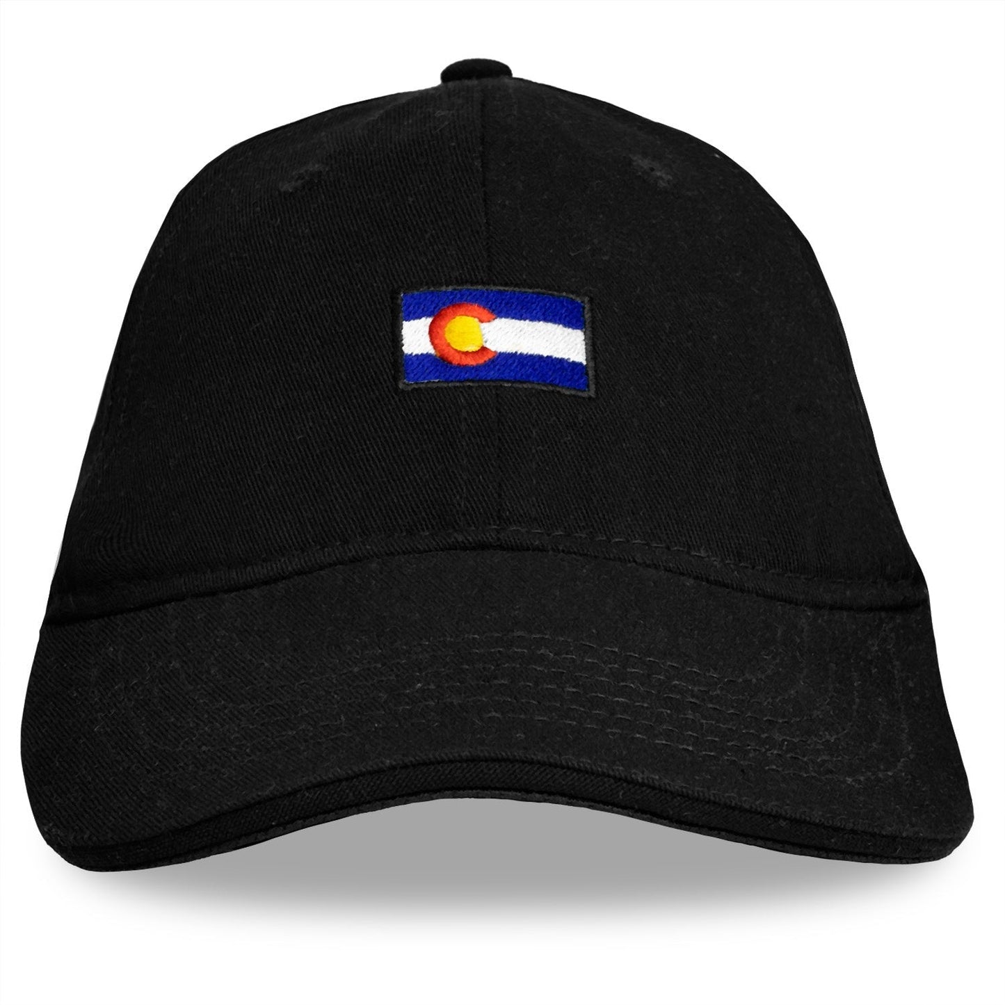 Black Colorado Dad Hat