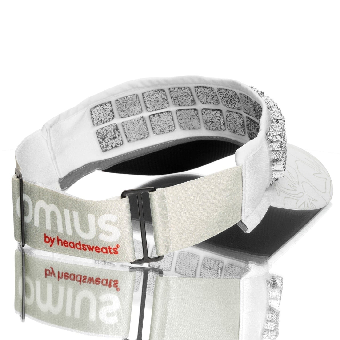 OMIUS by Headsweats Kona White Visor + Cubes Bundle
