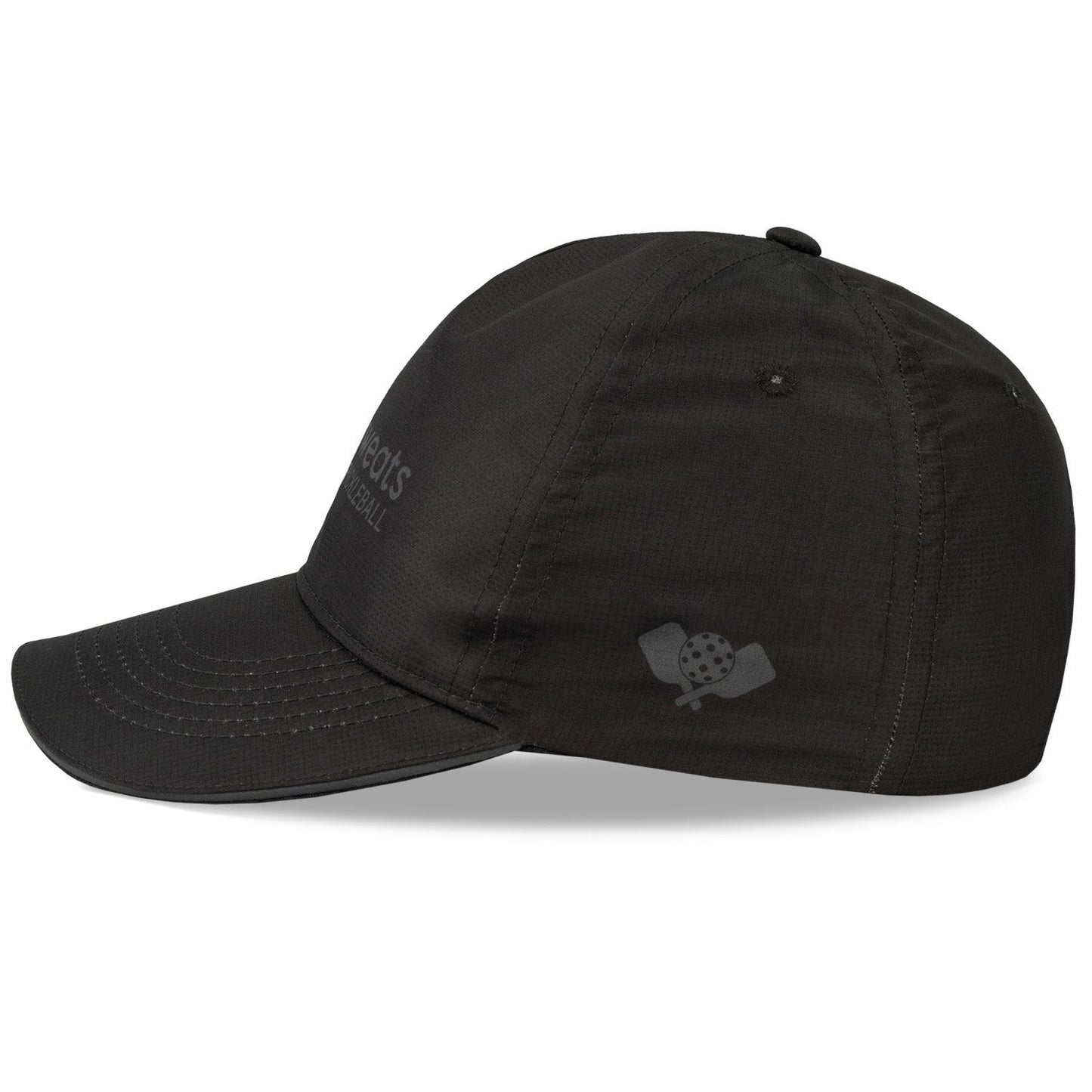 Black Performance Pickleball Hat