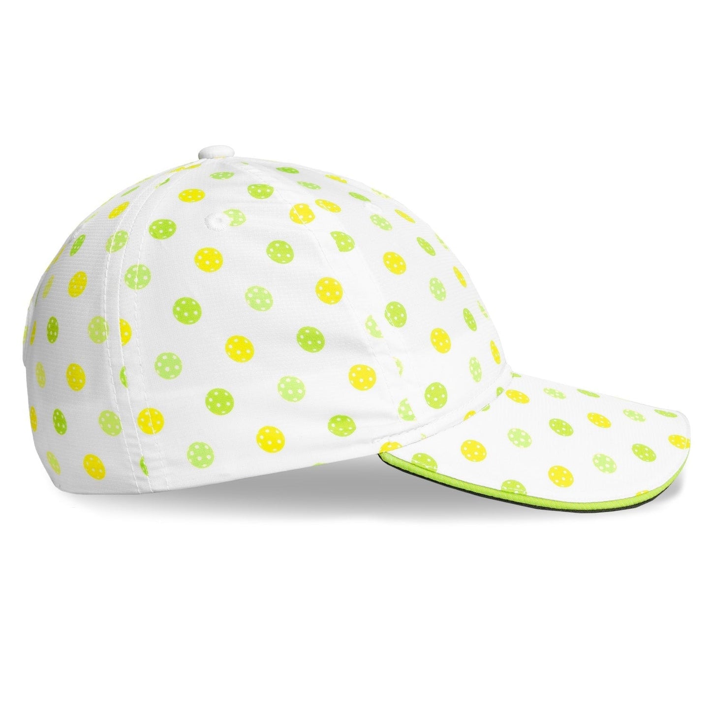 White Neon Performance Pickleball Hat