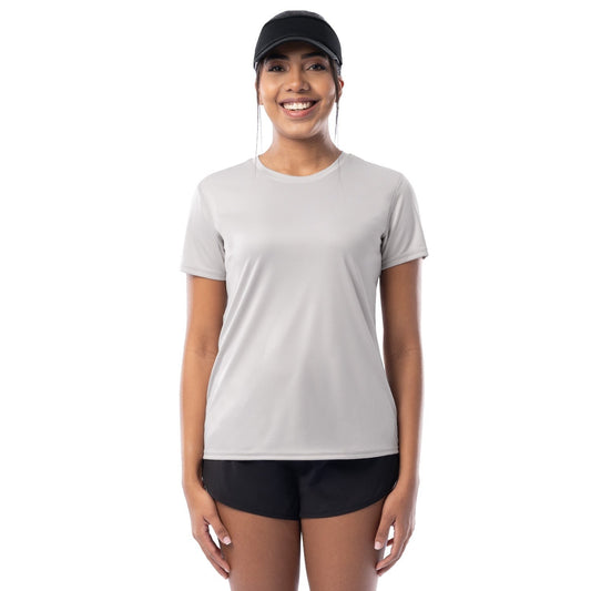 Women's Light Grey Training T-Shirt