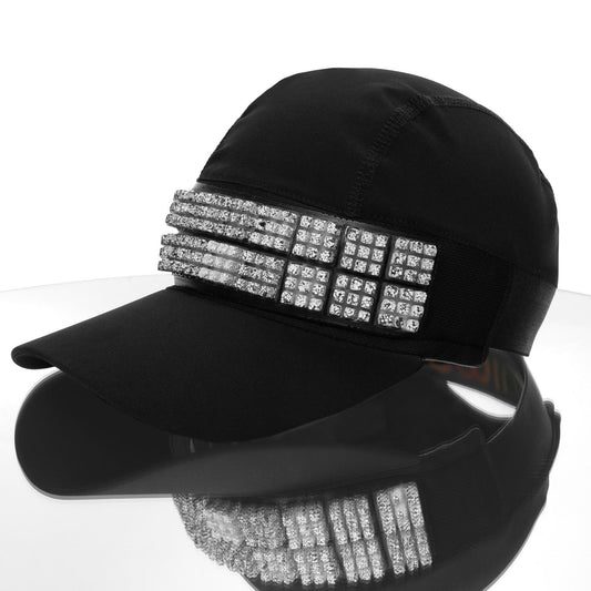 Omius by Headsweats Black Running Hat + Cubes Bundle