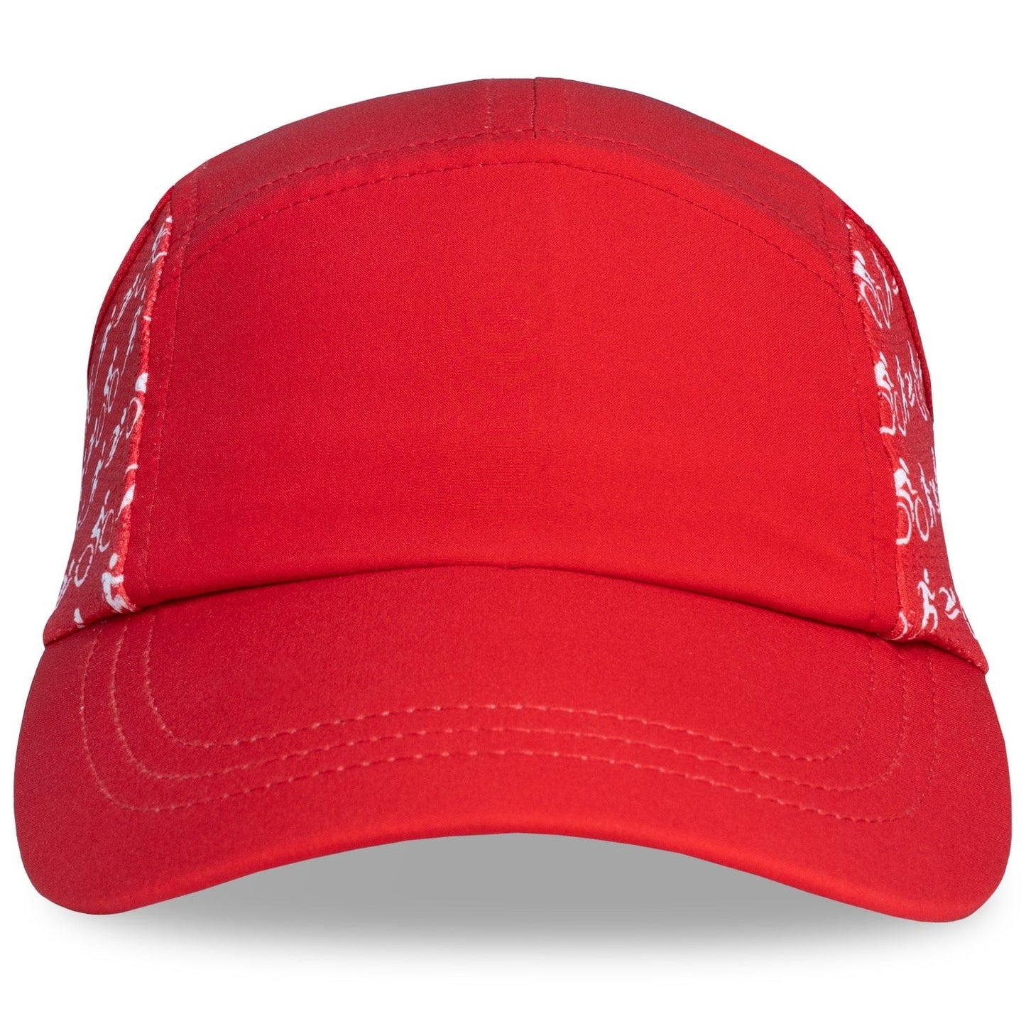 Red Triathlon Ice Hat