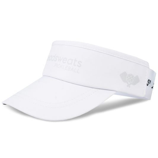 White Pickleball Visor