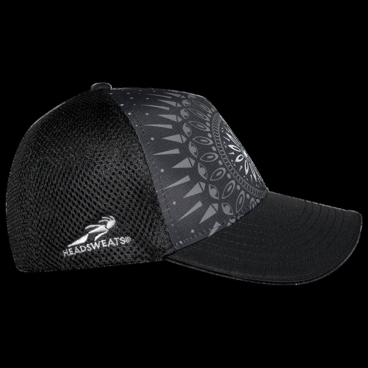 Black Haze 5 Panel Trucker Hat