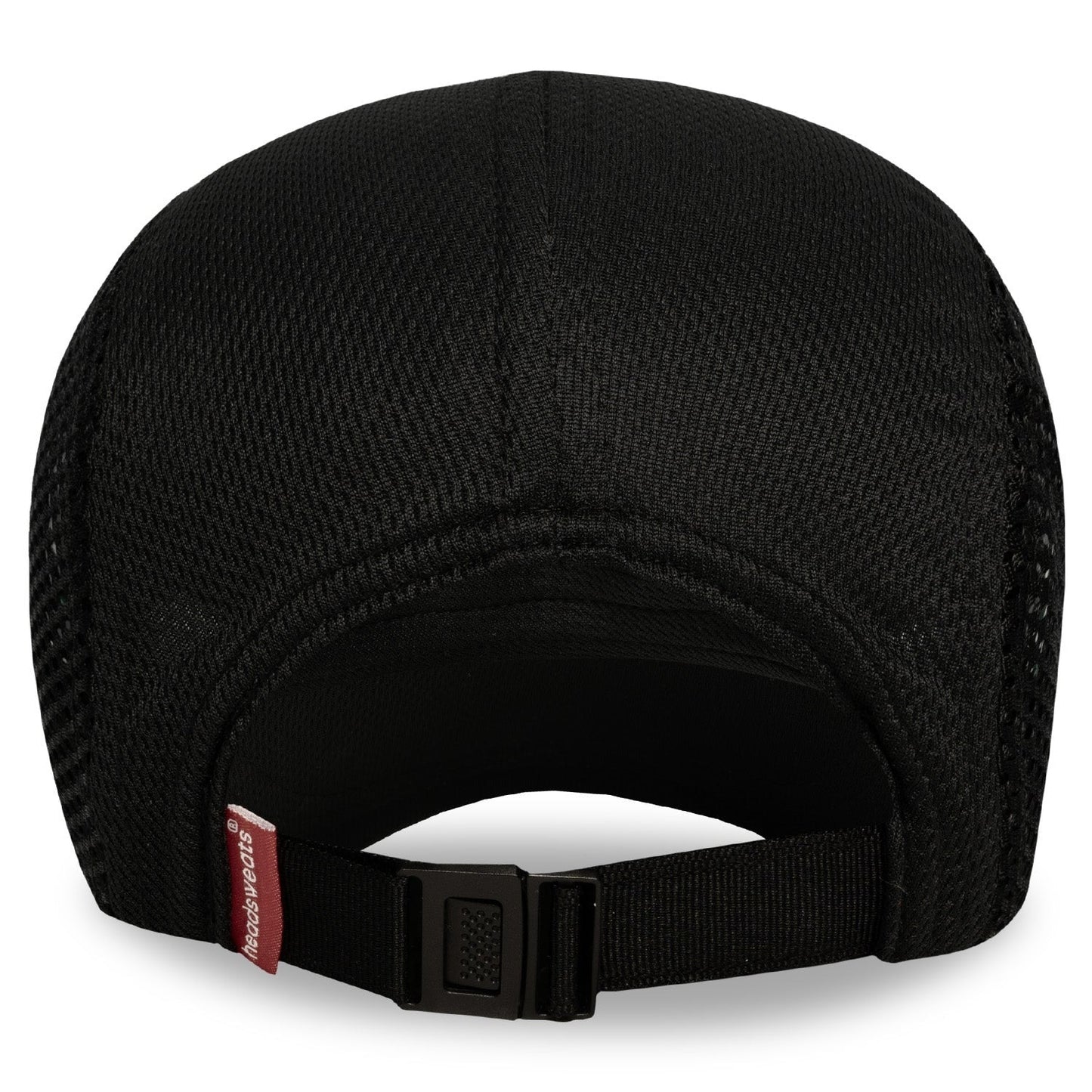 Black Mesh Running Hat