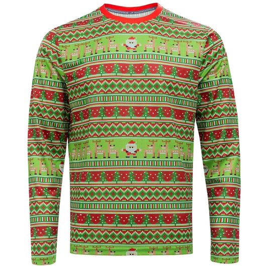 Men's Ugly Christmas Long Sleeve Shirt