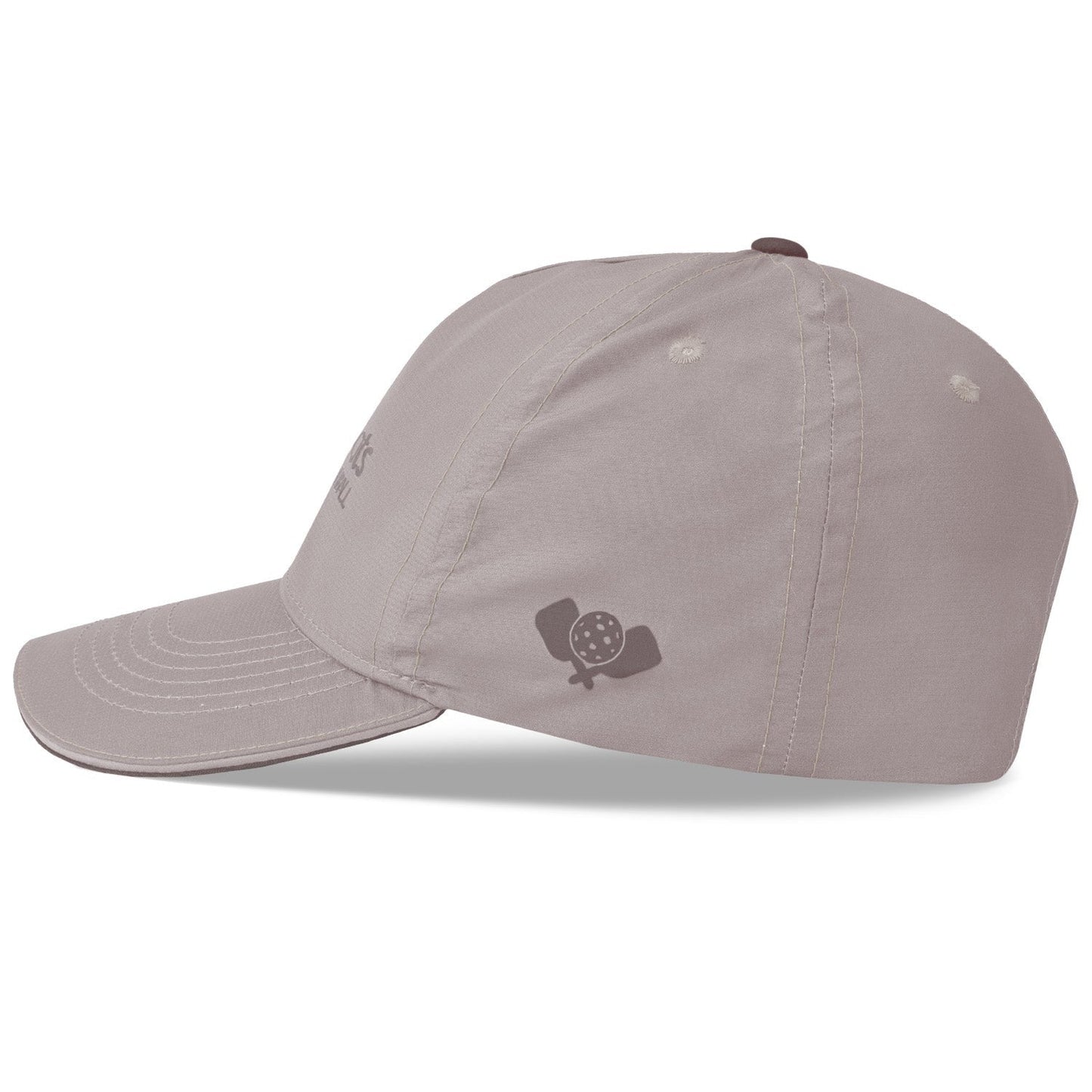 Grey Performance Pickleball Hat