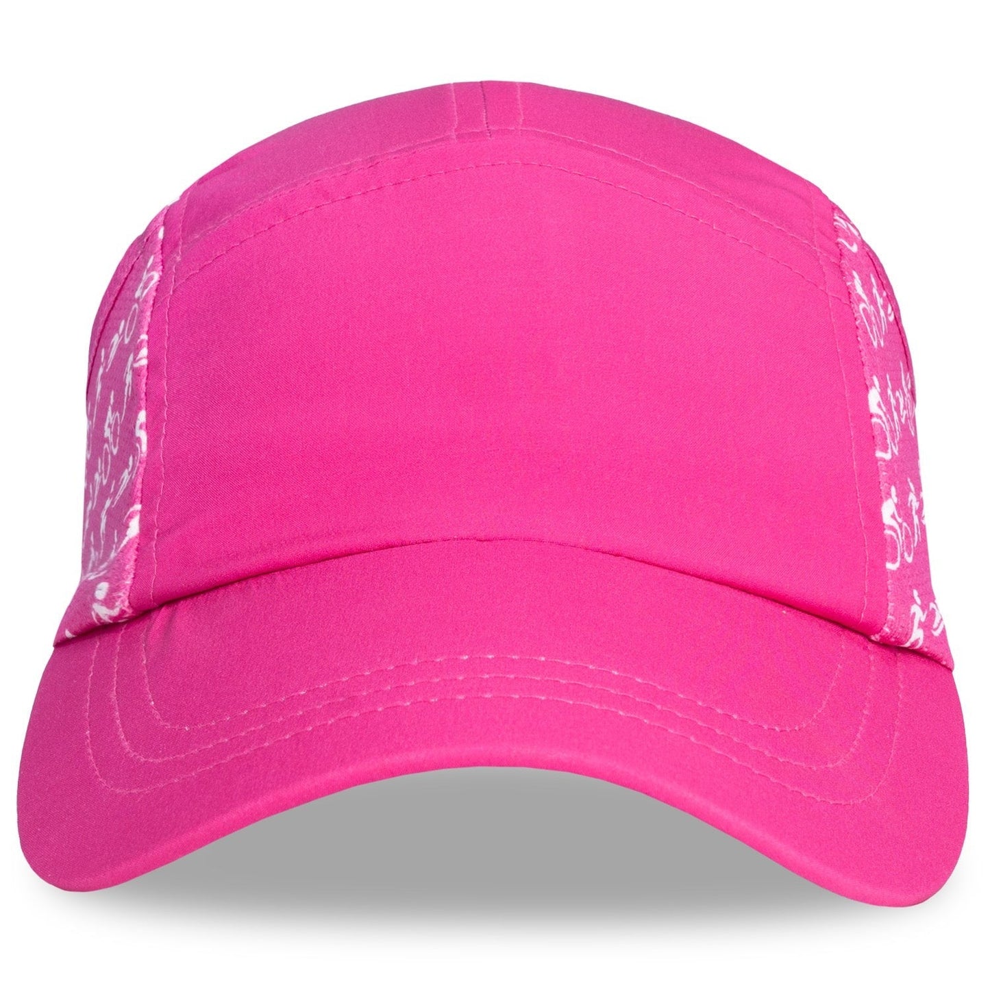 Pink Triathlon Ice Hat