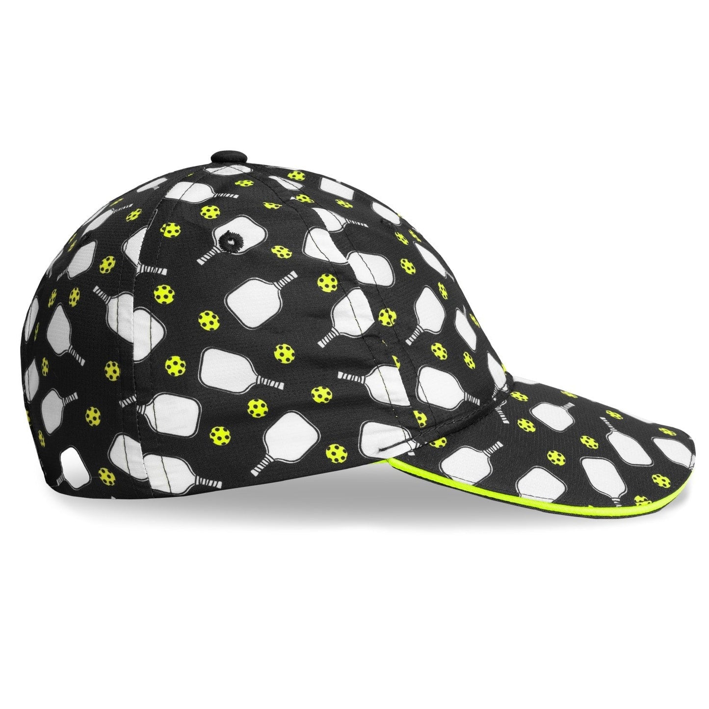 Black Paddles Performance Pickleball Hat