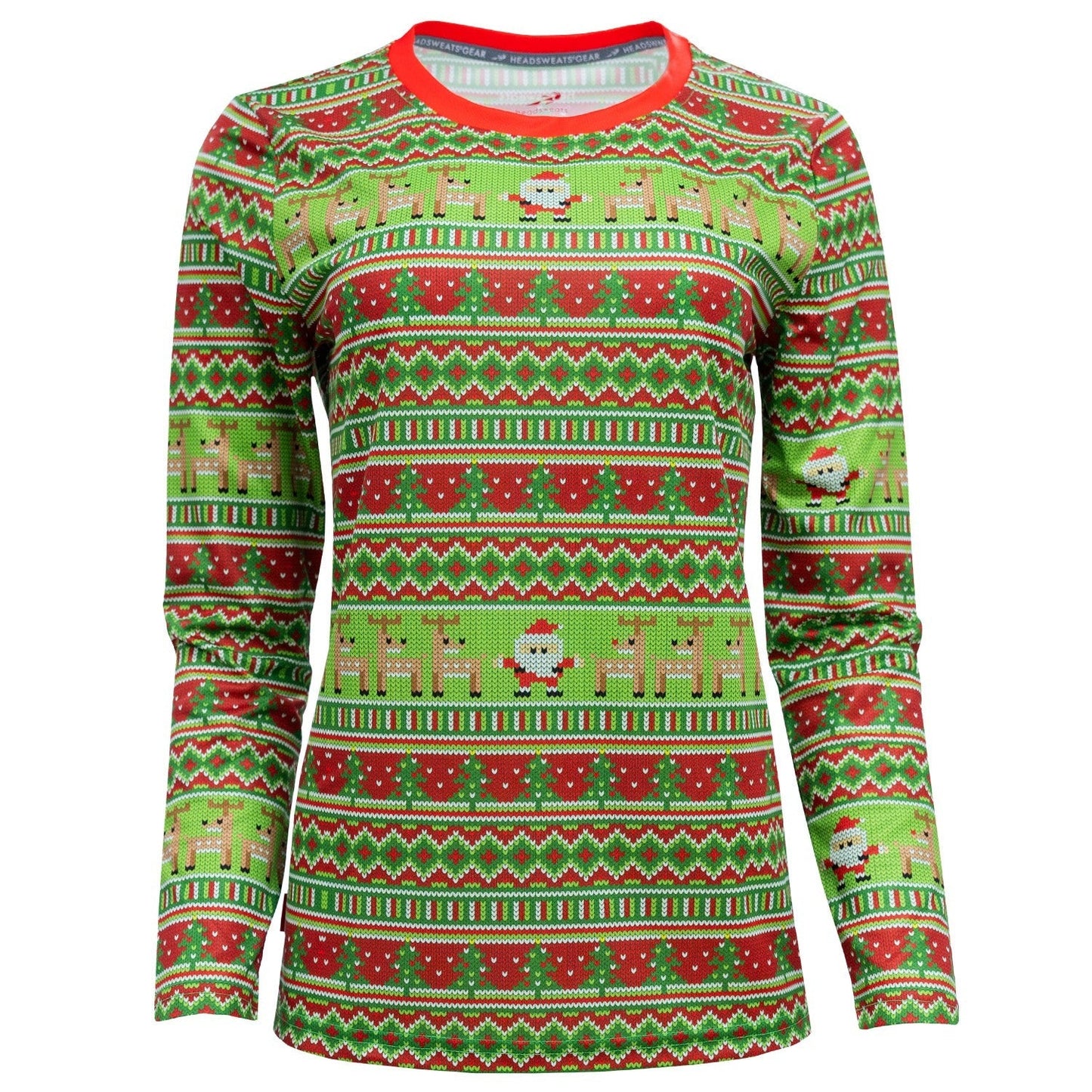 Women’s Ugly Christmas Long Sleeve Shirt