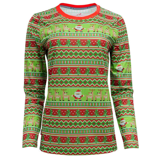 Women’s Ugly Christmas Long Sleeve Shirt