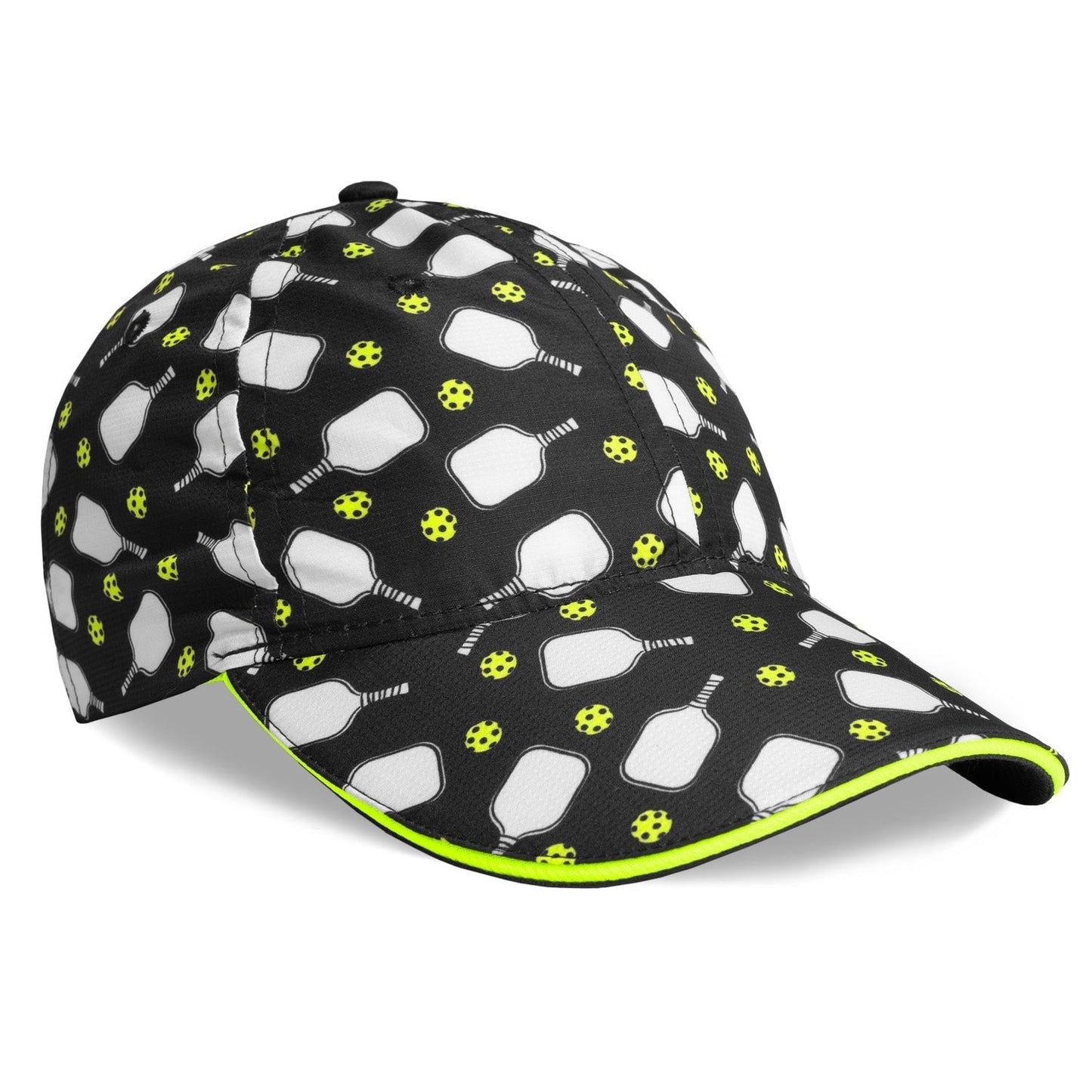Black Paddles Performance Pickleball Hat