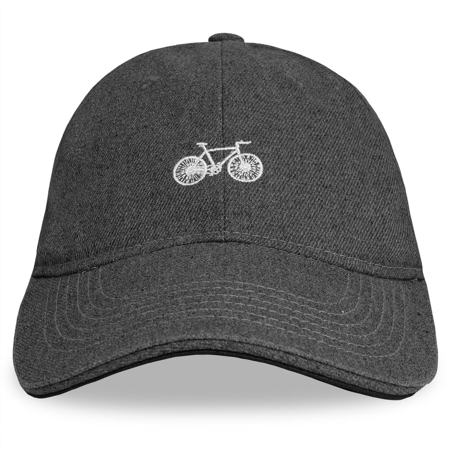 Dark Grey Bicycle Dad Hat