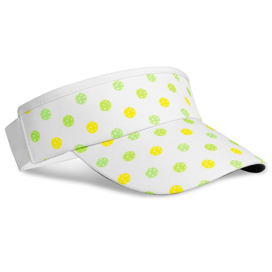 White Neon Performance Pickleball Visor