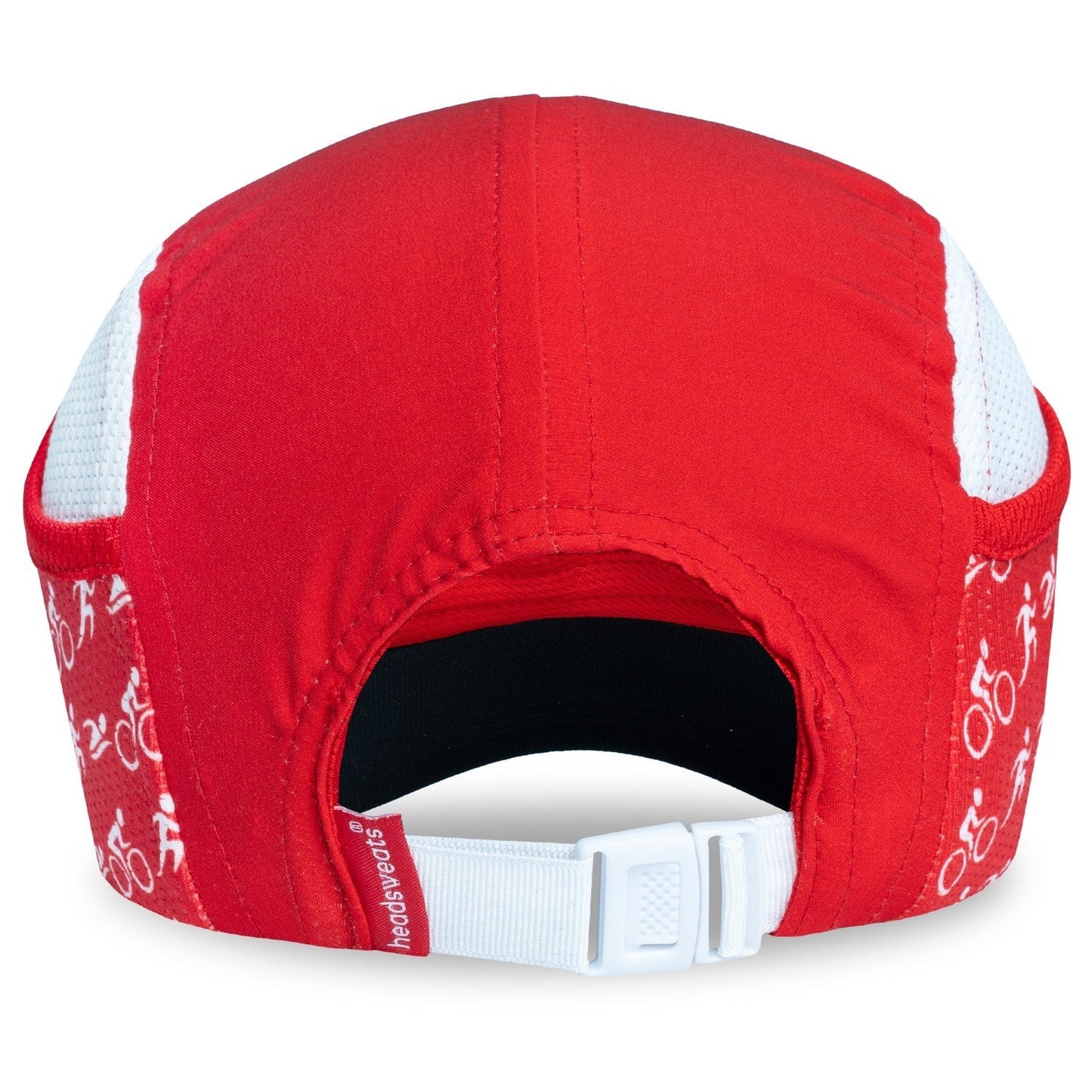 Red Triathlon Ice Hat