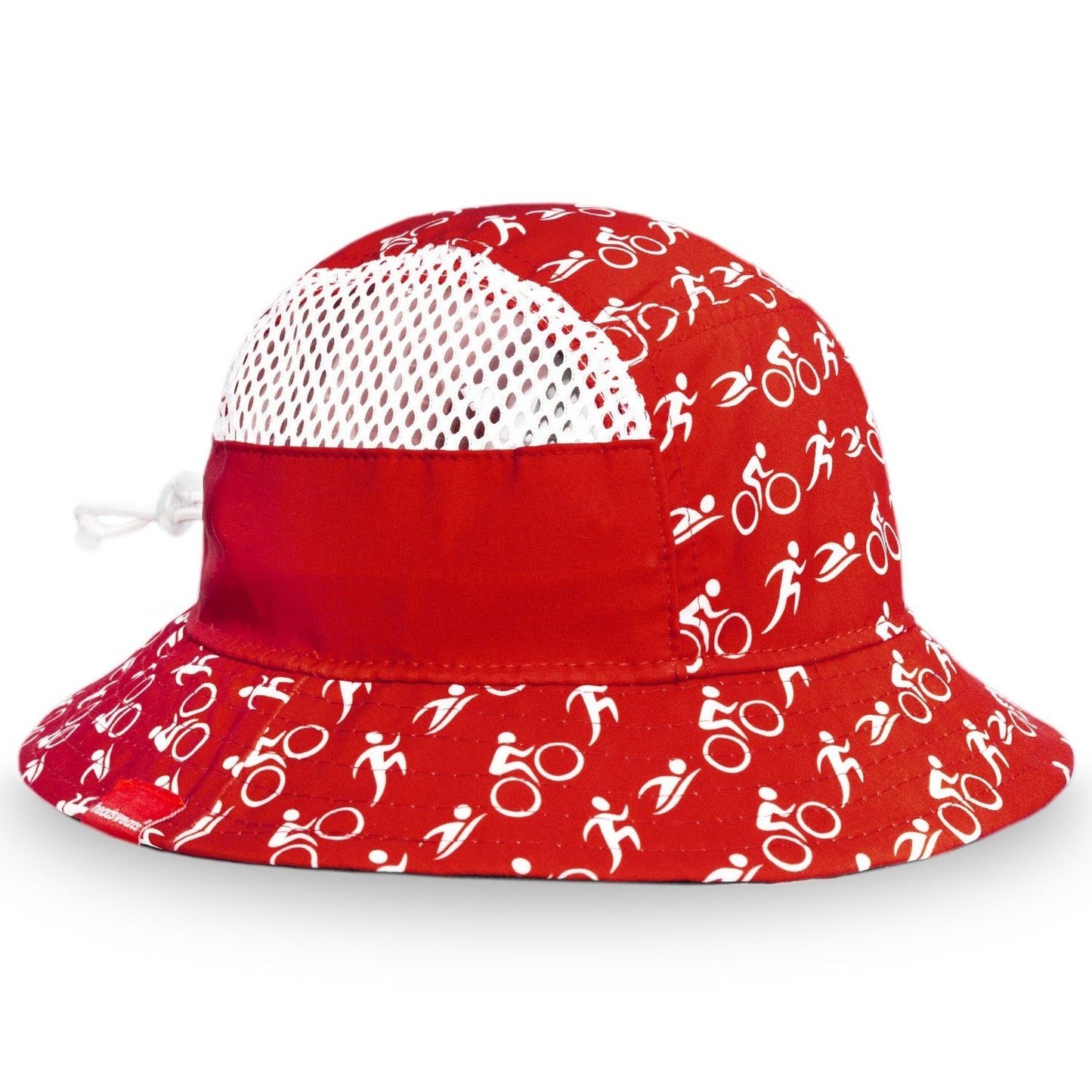 Red Triathlon Performance Bucket Hat